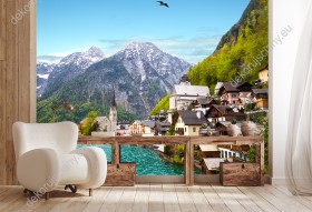 fototapetaalpejskawioskawgorachaustria